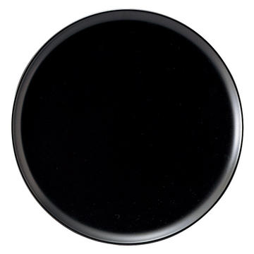 エクシブ　２６ｃｍピザ皿（黒マット）