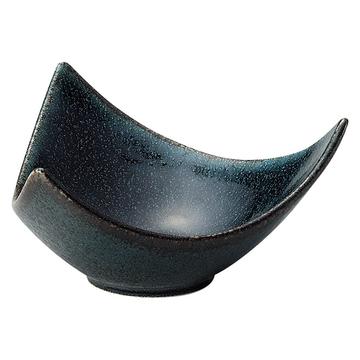 藍潤　４．０三角鉢