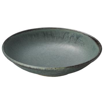 黒滴　７．５めん皿