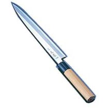 正本　本霞・玉白鋼　柳刃刺身包丁