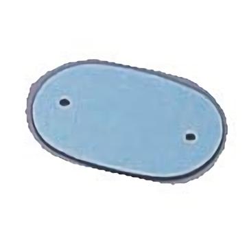 カラーネームプレート 小判型 378-B