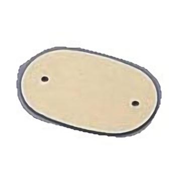 カラーネームプレート 小判型 378-B