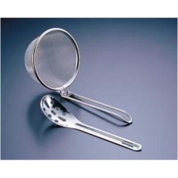 18-8共柄みそこし（スプーン付）