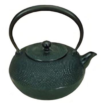 五進　鉄瓶　丸型霰