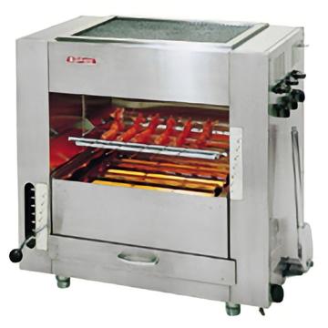 ガス赤外線同時両面焼グリラー「武蔵」