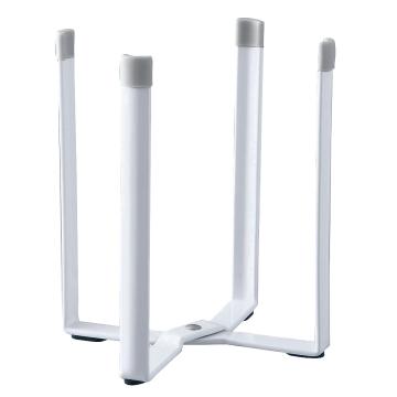 ポリ袋ホルダー　プレート　ホワイト