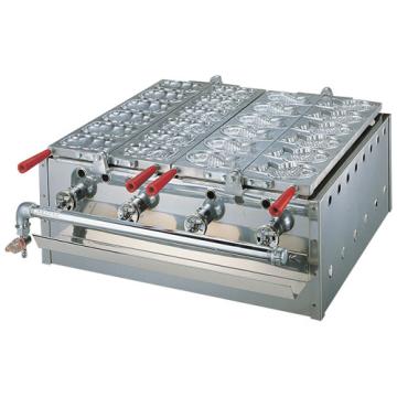 密元式　焼饅頭機　2連　