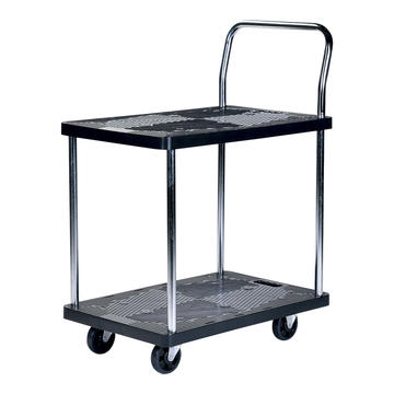 静かな樹脂台車　2段