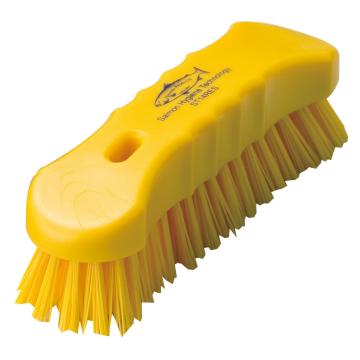 サーモン　レジン　スクラブブラシ　S