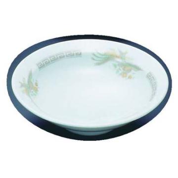 陶器『雷門鳳凰』丸高台皿 K-14 7.0