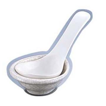 貫入　小　レンゲ（台付）