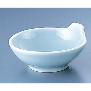 青磁　手付とんすい