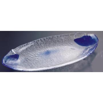 硝子和食器 一筆 盛込皿