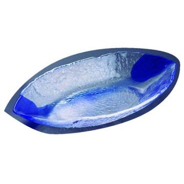 硝子和食器 一筆  舟盛