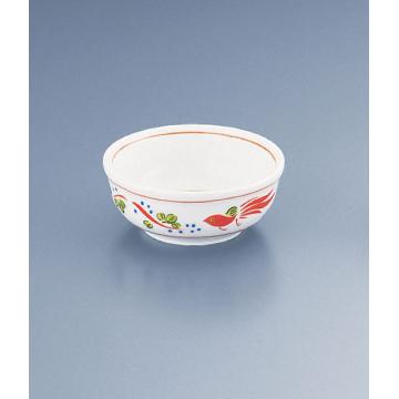 AZ4-268 イングレ赤花鳥小鉢