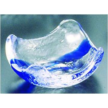 硝子和食器 一筆13  角のぞき