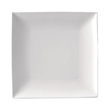 スパッツィオ　スクエア　プレート　白