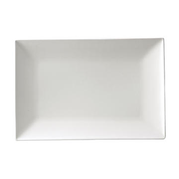 スパッツィオ　レクタンギュラープレート白