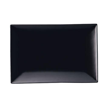 スパッツィオ　レクタンギュラープレート黒