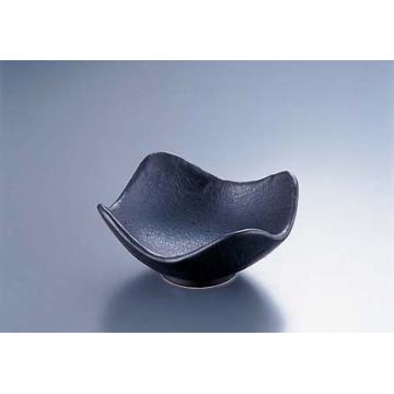 AZ4-80 黒ガラス角中鉢