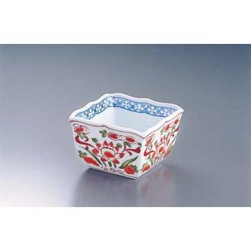 AZ4-89 赤絵角小鉢