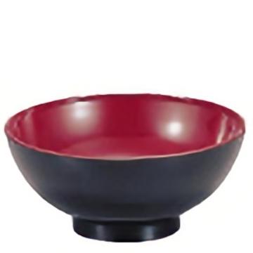 4.0寸椀　黒内朱1-190-11