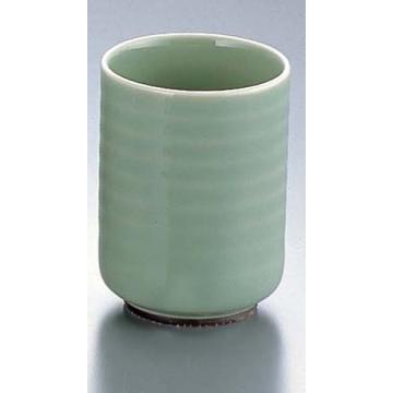 天竜青磁湯呑  D03-56