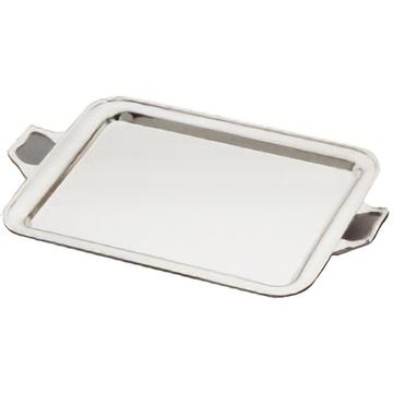 洋白3.8マイクロ　角盆（無地手付）