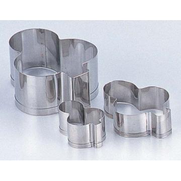 18-8　クッキー抜型　クローバー