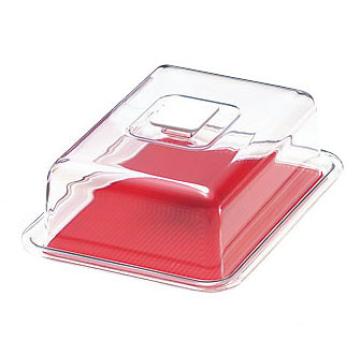 クリア　ラブリーハット　角ケーキ