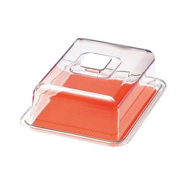 クリア　ラブリーハット　角ケーキ