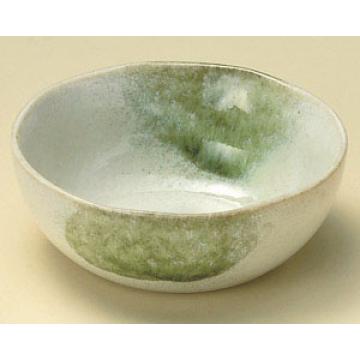 唐津風緑彩小鉢