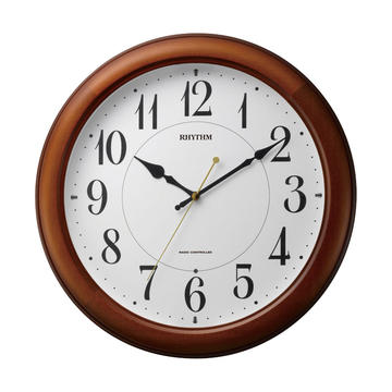 リズム　電波時計　ピュアライトM25