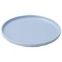 切立皿　7.5丸浅口切立皿（クラリスブルー）