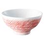 Theらぁ麺　１８ｃｍスパイラルボール（紅友禅）  画像0