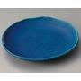 トルコブルー楕円皿