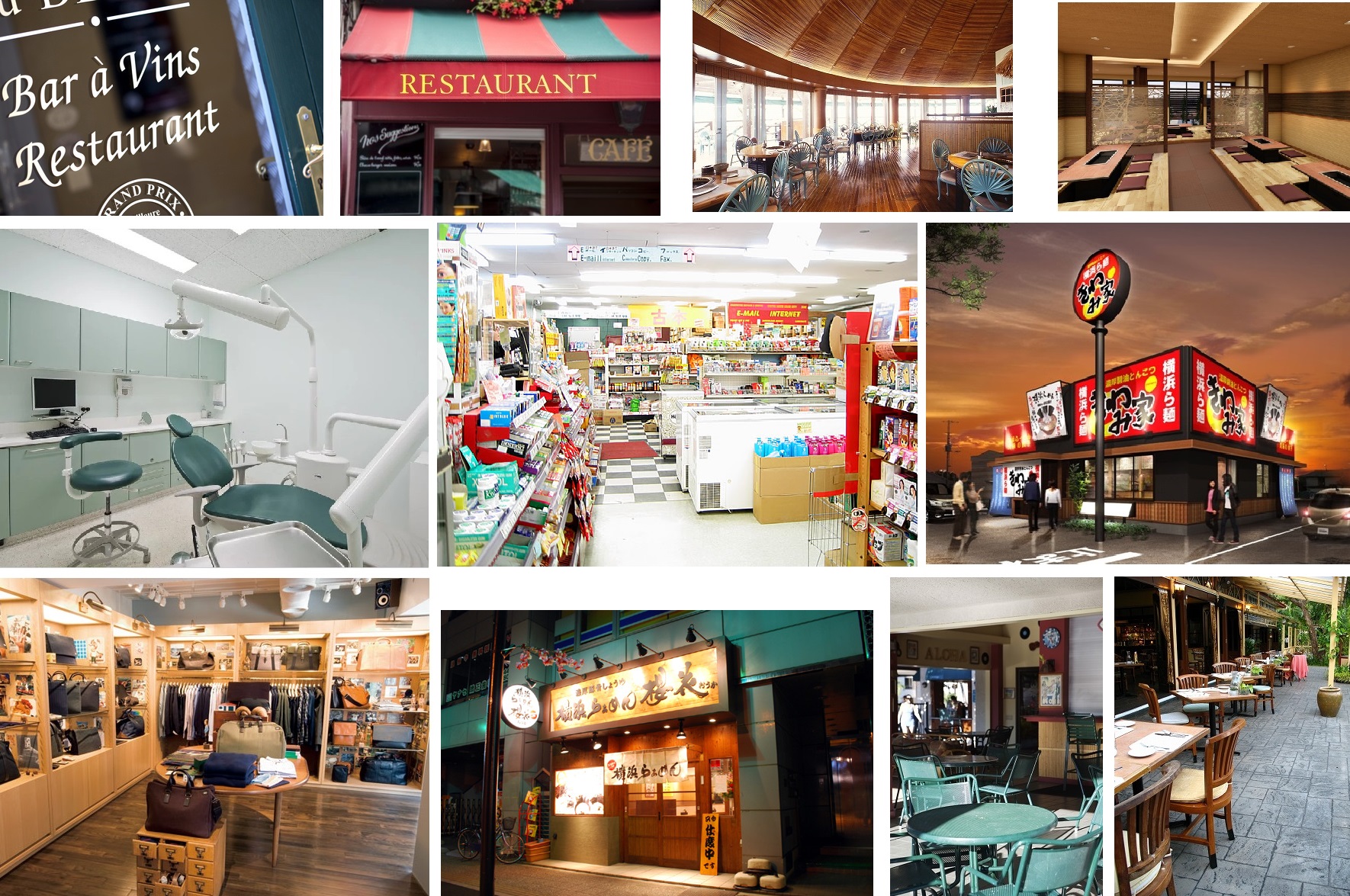 数多くの出店をサポート！