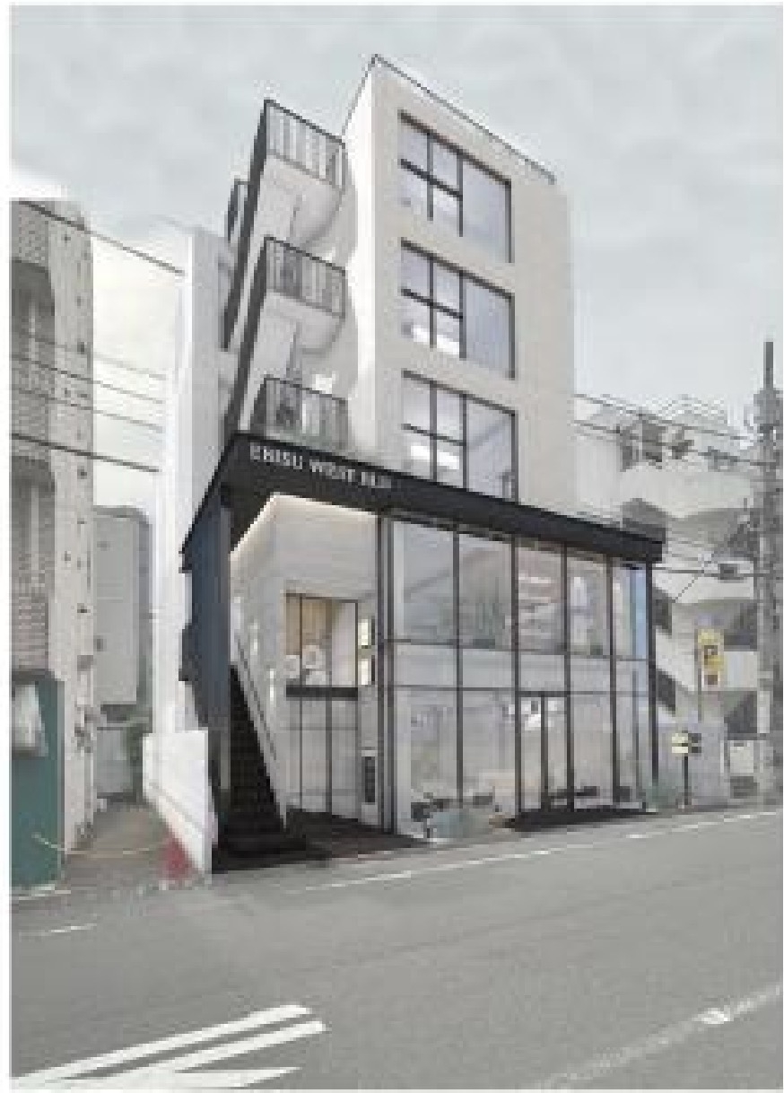 恵比寿（107.92坪）の店舗物件画像 外観・内観1