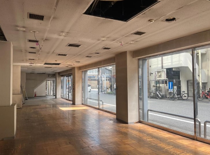 恵美須町（34坪）の店舗物件画像 外観・内観1