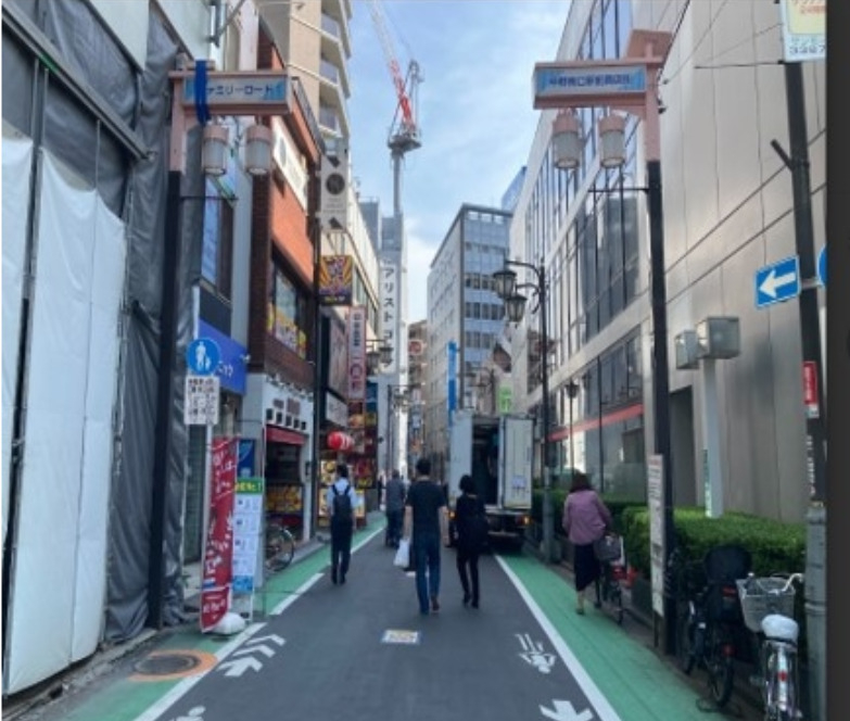 中野（11.41坪）の店舗物件画像 外観・内観1