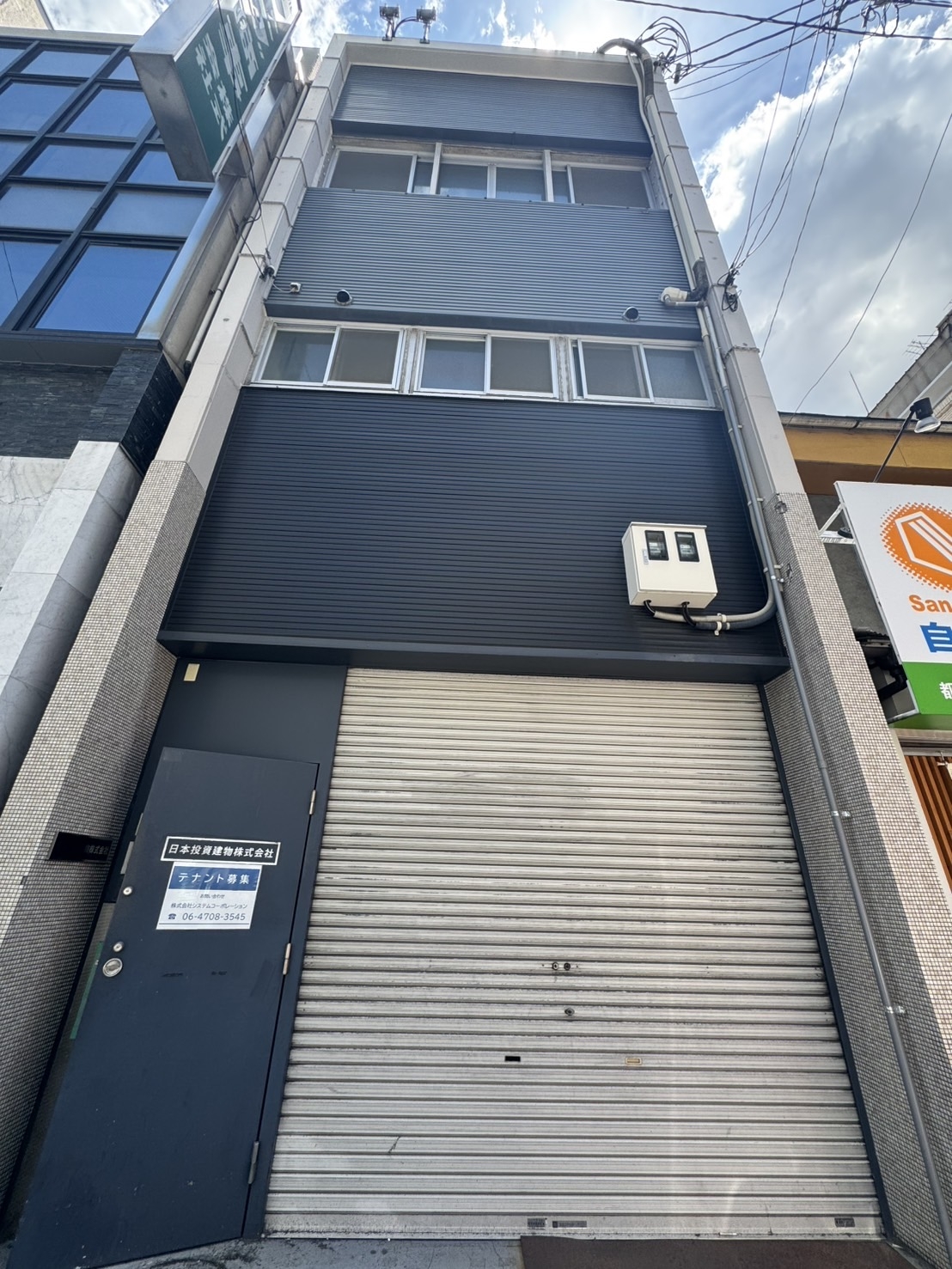 堺筋本町（153.91坪）の店舗物件画像 外観・内観1