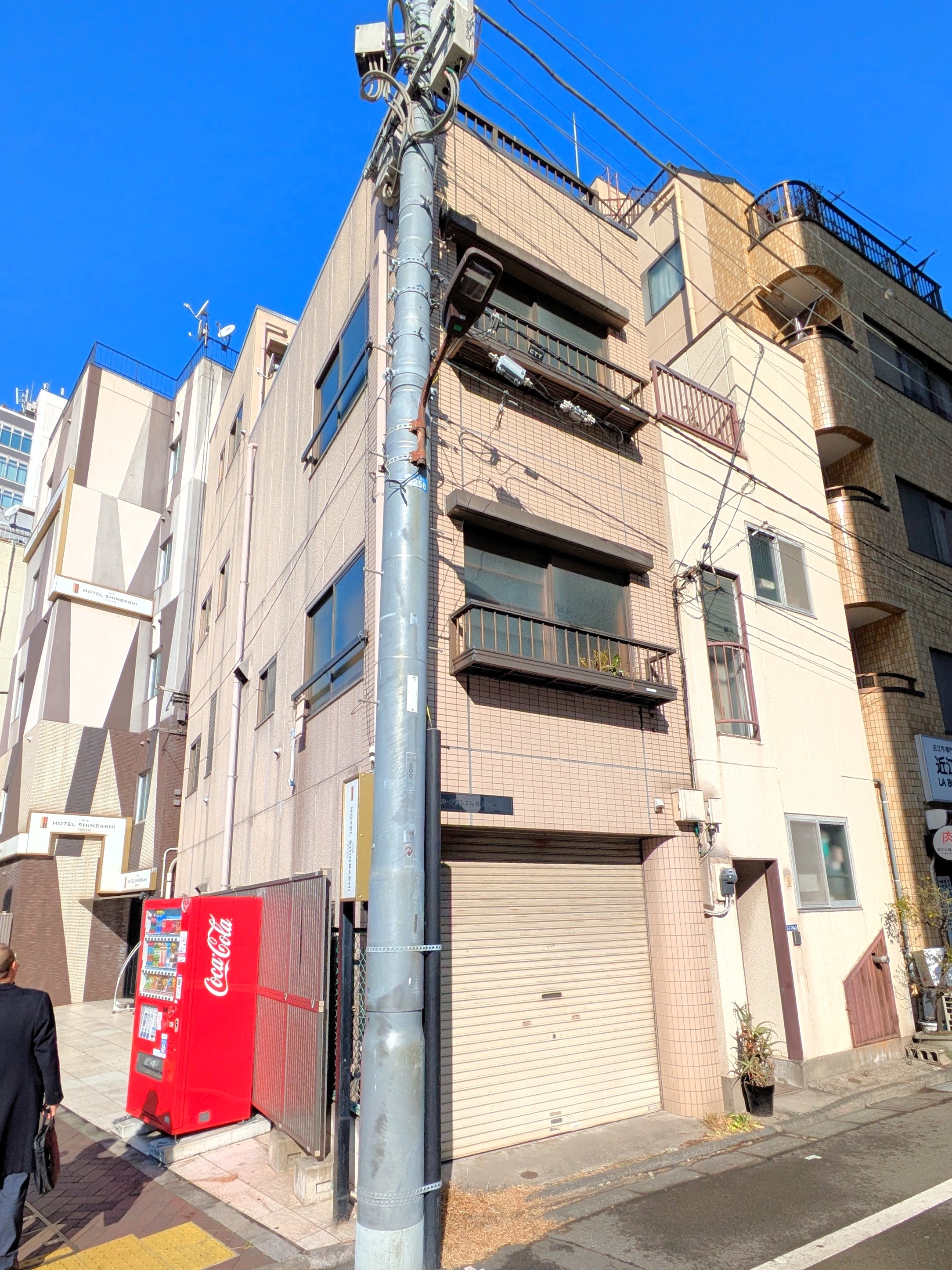 新橋（35.08坪）の店舗物件画像 外観・内観1