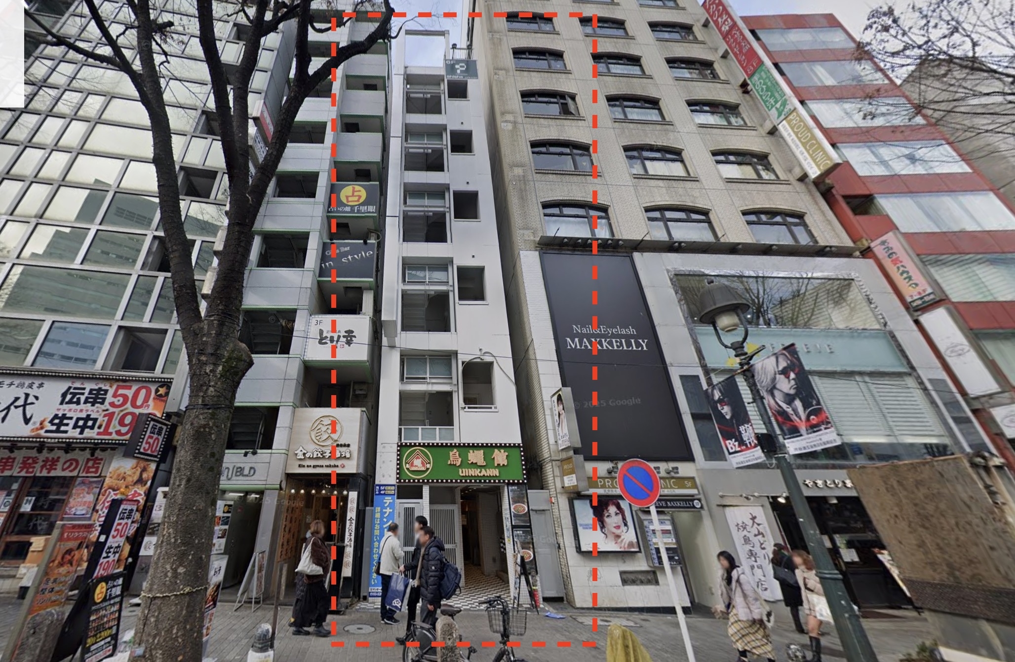 渋谷（14.8坪）の店舗物件画像 外観・内観1