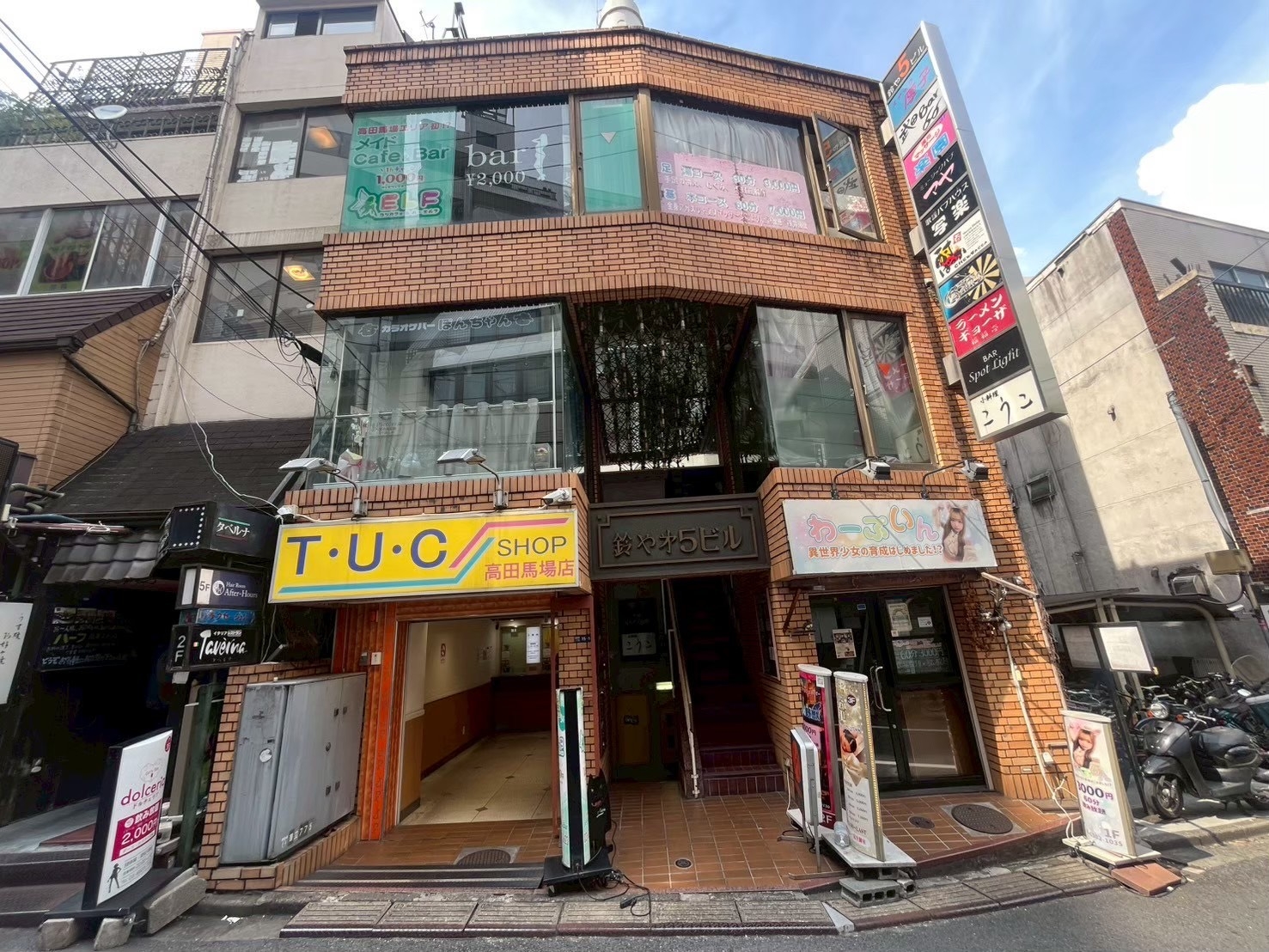 高田馬場（9.45坪）の店舗物件画像 外観・内観1