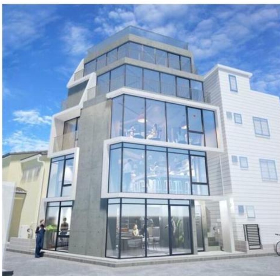 北千住（33.46坪）の店舗物件画像 外観・内観1