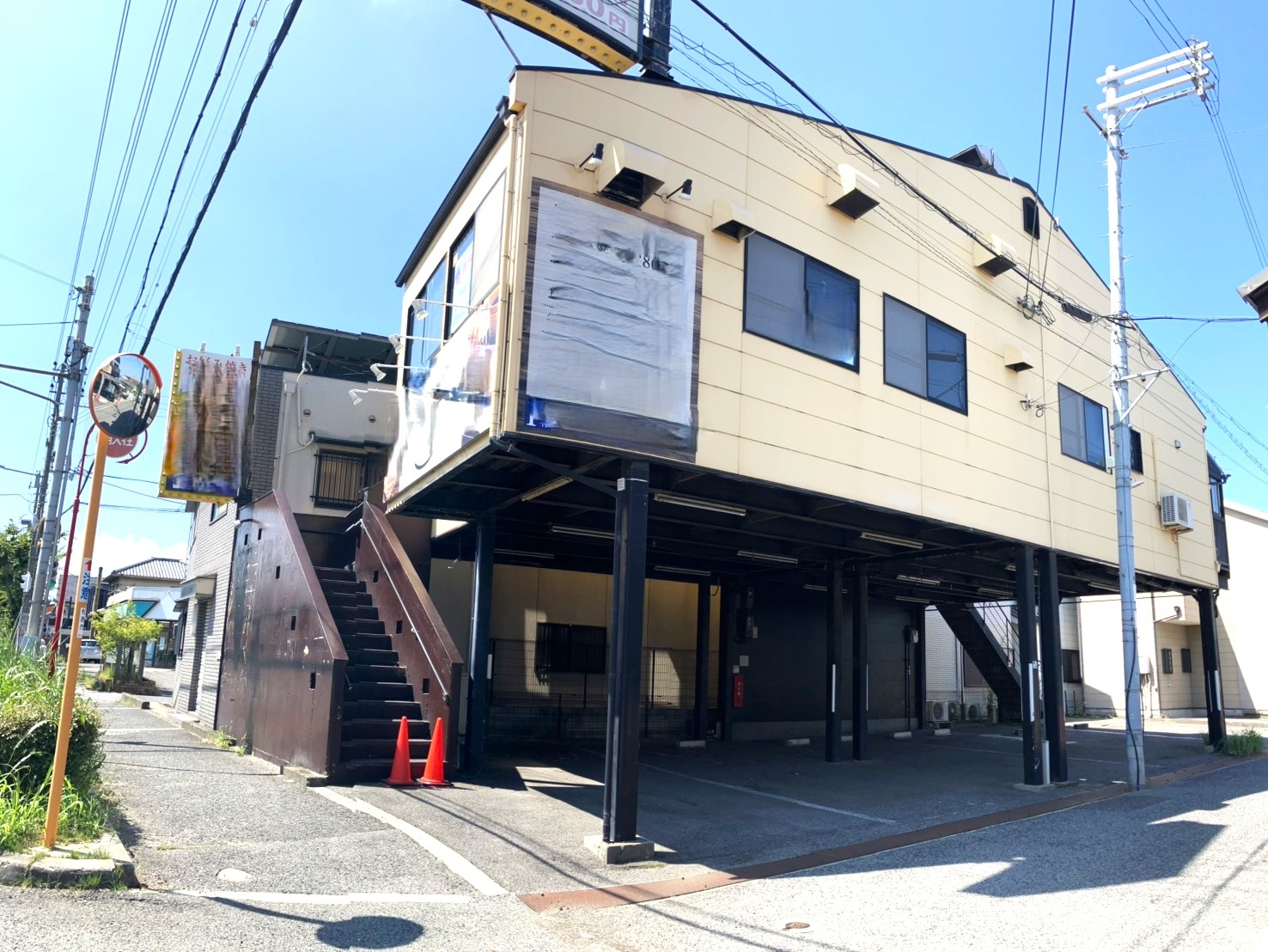 河内天美（31坪）の店舗物件画像 外観・内観1