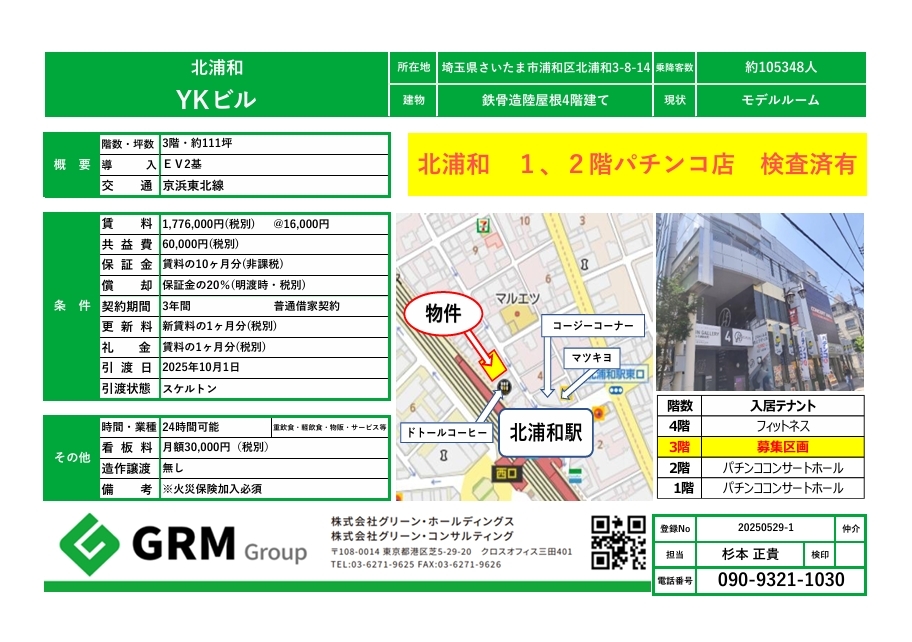 北浦和の店舗物件