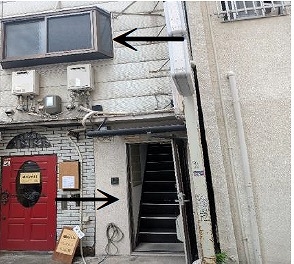 なんば（6.96坪）の店舗物件画像 外観・内観1