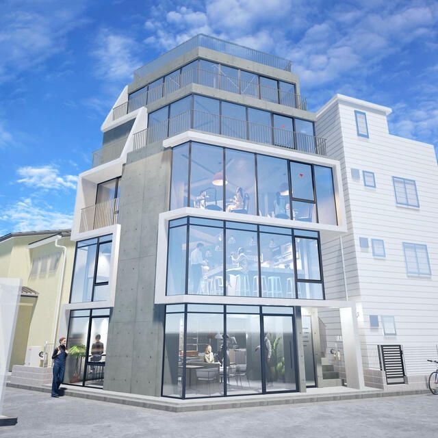 北千住（13.23坪）の店舗物件画像 外観・内観1