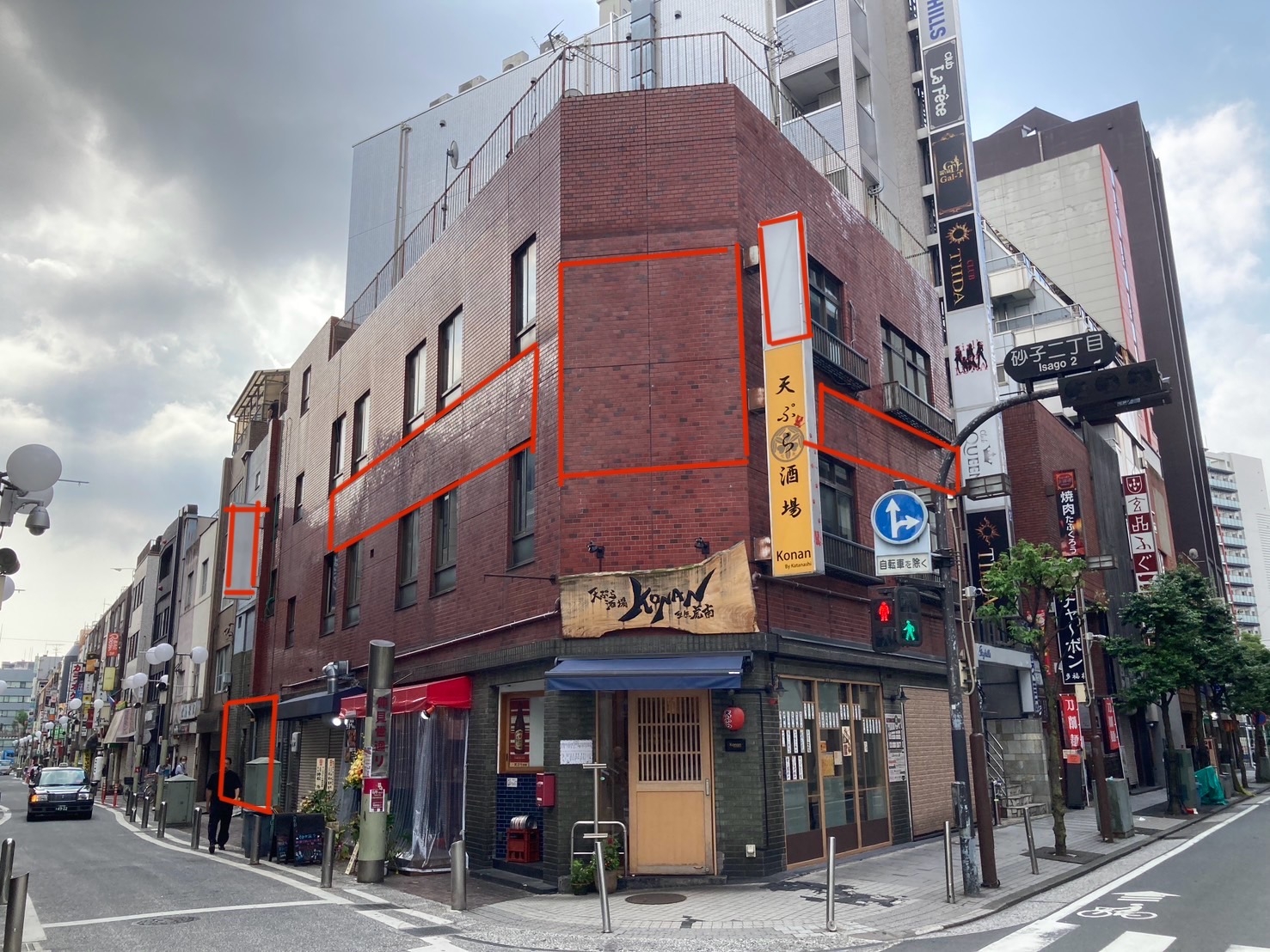 川崎（58坪）の店舗物件画像 外観・内観1